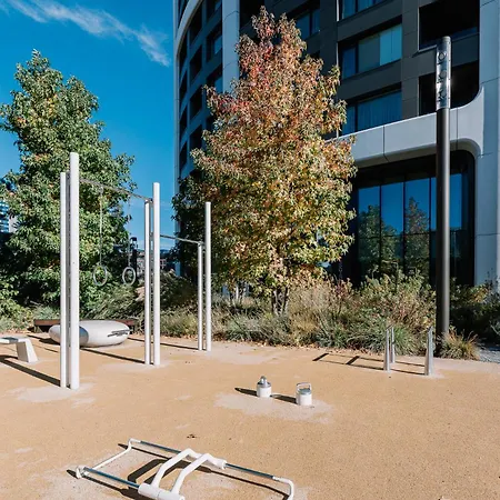 Апартаменти Skau Sky Park Blue By Zaha Hadid 21 Floor 2 Tower Panoramic View Free Parking *