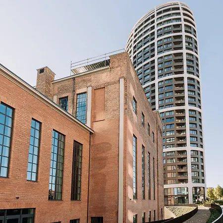 Skau Sky Park Blue By Zaha Hadid 21 Floor 2 Tower Panoramic View Free Parking Apartman Pozsony