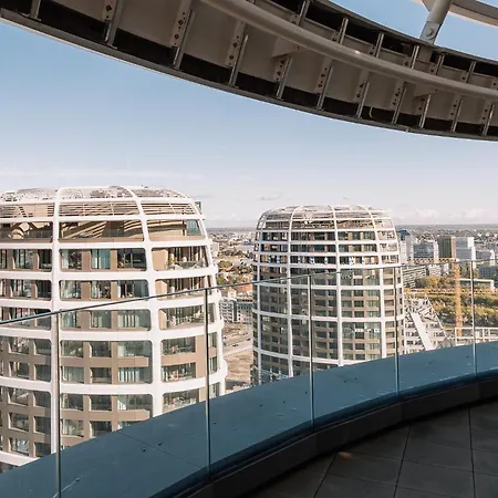 Skau Sky Park Blue By Zaha Hadid 21 Floor 2 Tower Panoramic View Free Parking * Pozsony