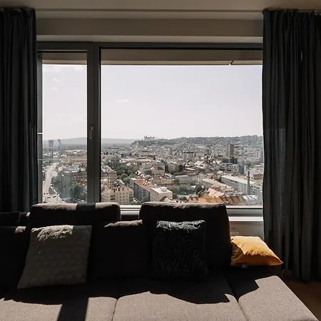 Skau Sky Park Blue By Zaha Hadid 21 Floor 2 Tower Panoramic View Free Parking Apartment *