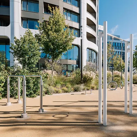 Skau Sky Park Blue By Zaha Hadid 21 Floor 2 Tower Panoramic View Free Parking Bratislava