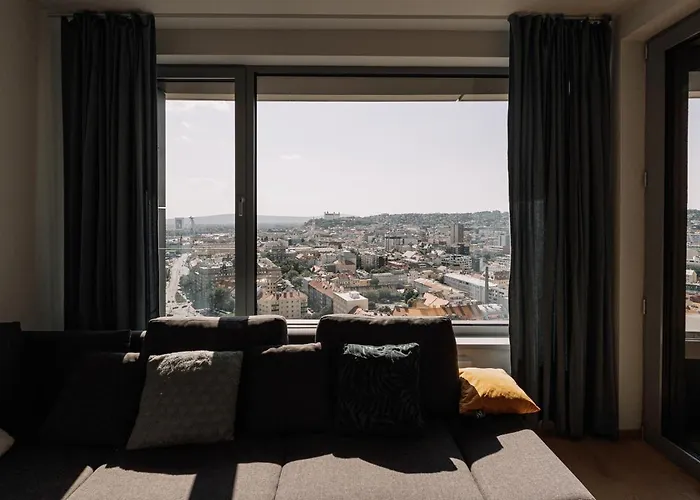 Skau Sky Park Blue By Zaha Hadid 21 Floor 2 Tower Panoramic View Free Parking Apartamento *